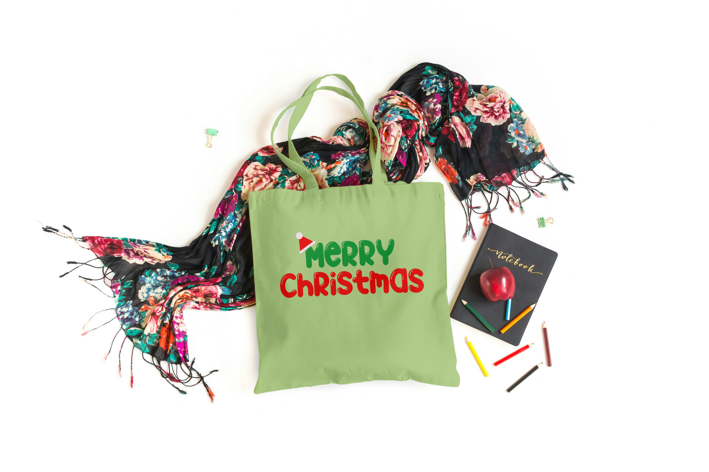 Merry Christmas Tote Bag