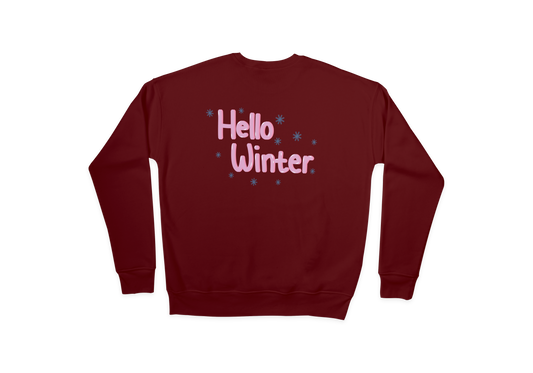 Hello Winter Sweatshirt