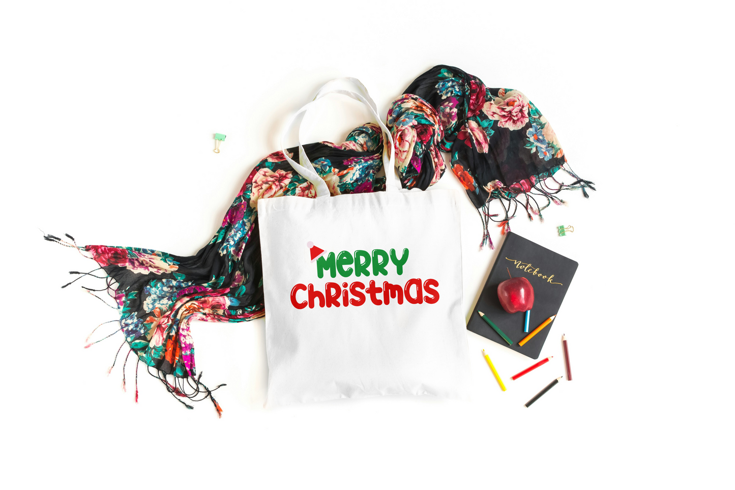 Merry Christmas Tote Bag